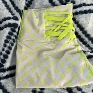 Stylish Neon Green Fabletics leggings